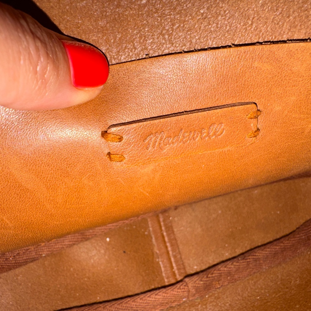 Madewell Brown Leather Crossbody Bag - Picture 6 of 6